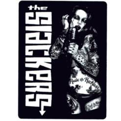 Sticker THE SLACKERS Tattoo Girl