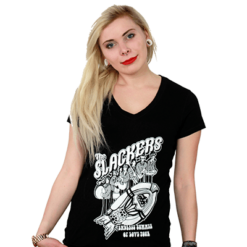 Girl Shirt THE SLACKERS Jukebox