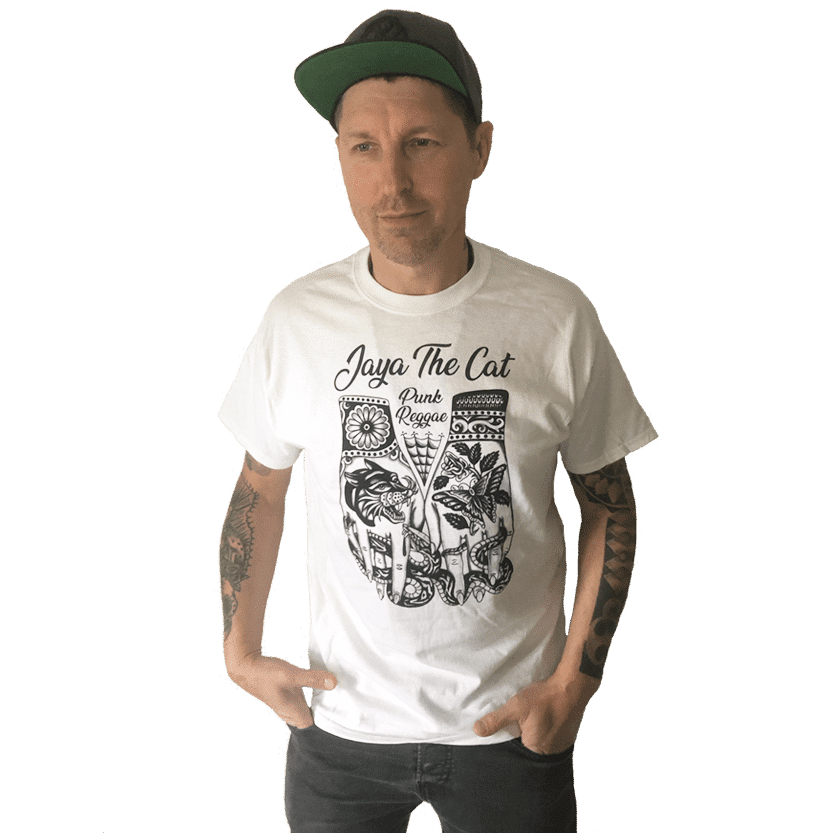 T-Shirt JAYA THE CAT Palm Reader weiß