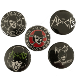 Sticker & Pins THE ADICTS