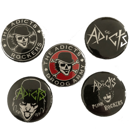 Aufkleber & Anstecker THE ADICTS