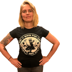 T-Shirt tailored JAYA THE CAT Late Night Transmissions Logo