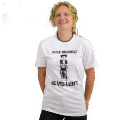 T-Shirt tailliert ROLF BRENDEL Elvis Lebt