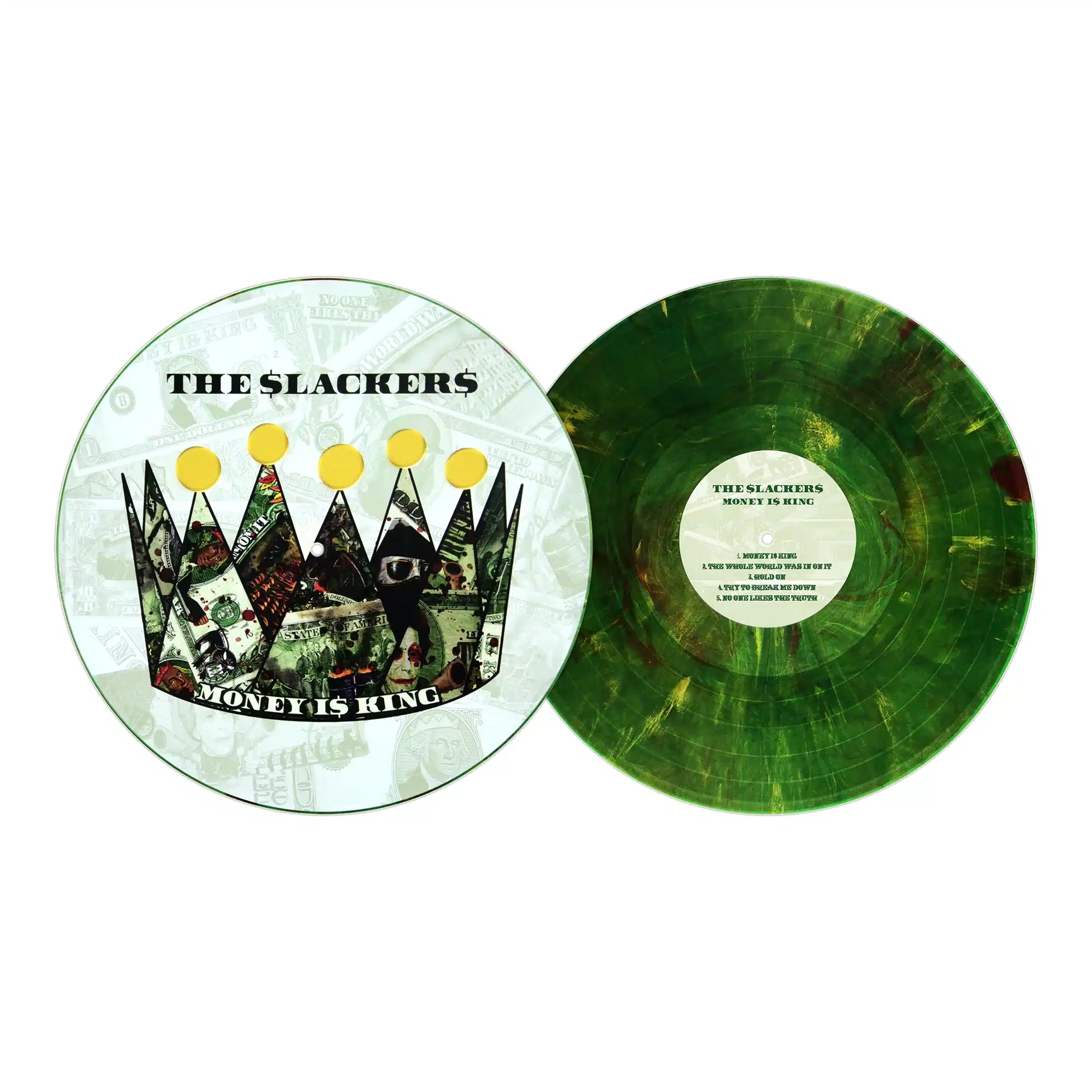 EP THE SLACKERS Money Is King (Christmas Tree)